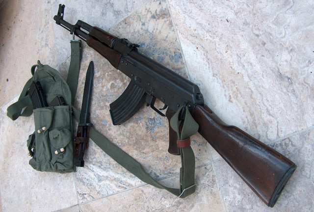 朝鲜版的ak47突击步枪