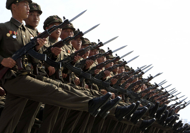朝鲜军用步枪图片