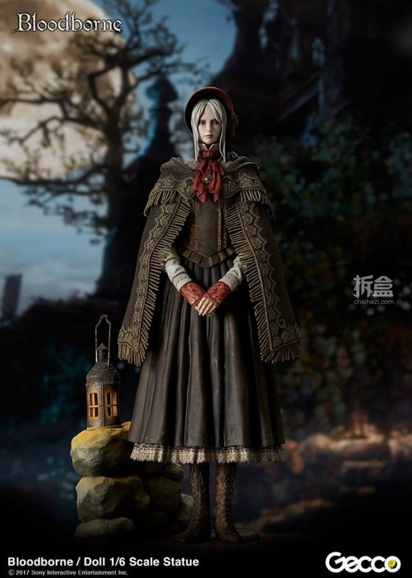 gecco bloodborne doll《血源诅咒》人偶妹子1:6雕像