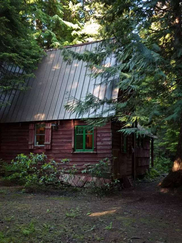 隐居山林的房子图图片