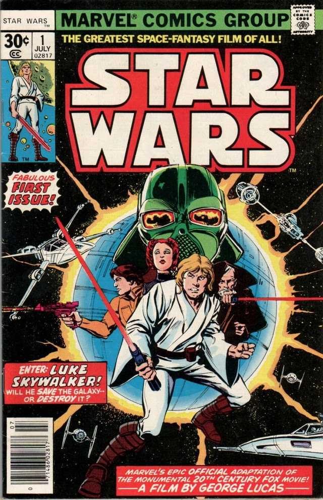 最受欢迎的《星球大战》漫画简介之一:1977年的《星球大战》第1集