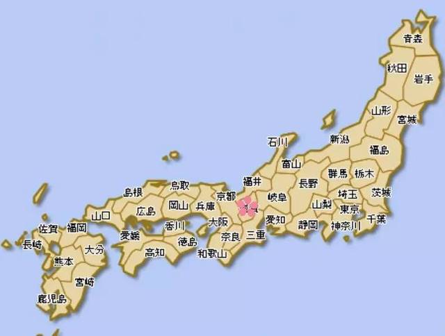 日本滋贺县长滨市地图图片