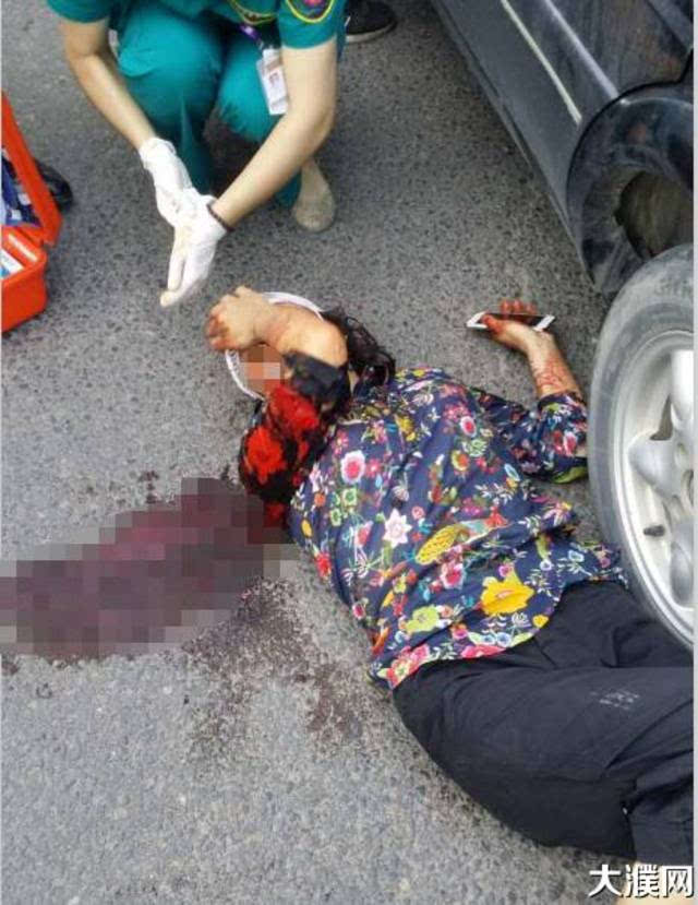 女子车祸收尸图片