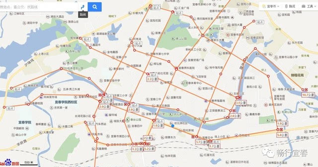 袁州区街道划分图图片