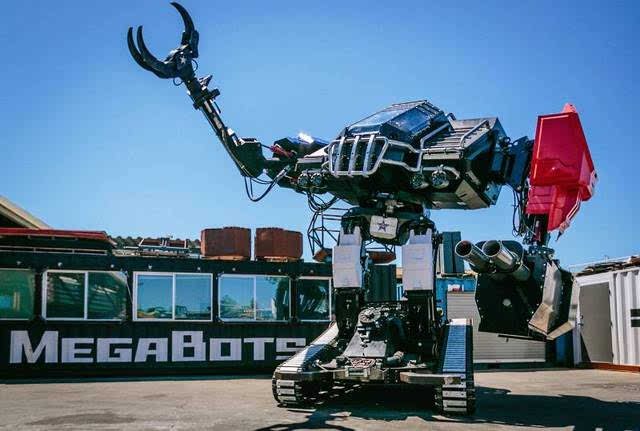 真实的机甲猎人—巨型战斗机器人即将对决