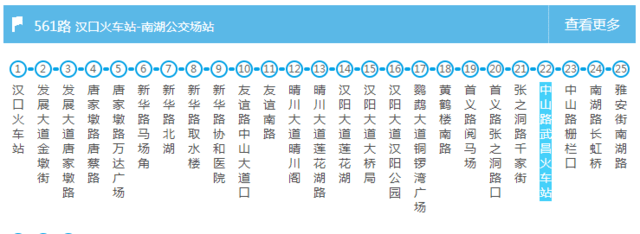 武汉公交701线路图图片