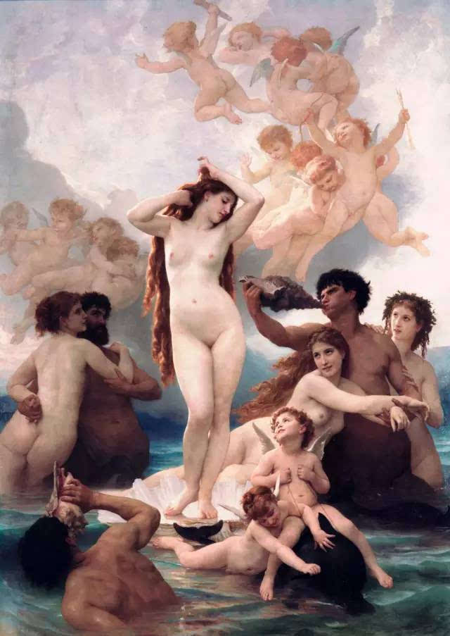 World famous painting：Goddess Venus