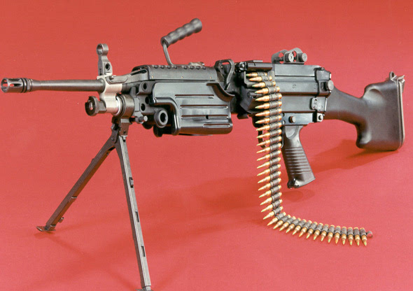 m249轻机枪中国图片