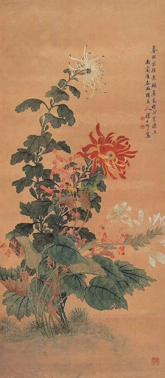 汤世澍花鸟画图片