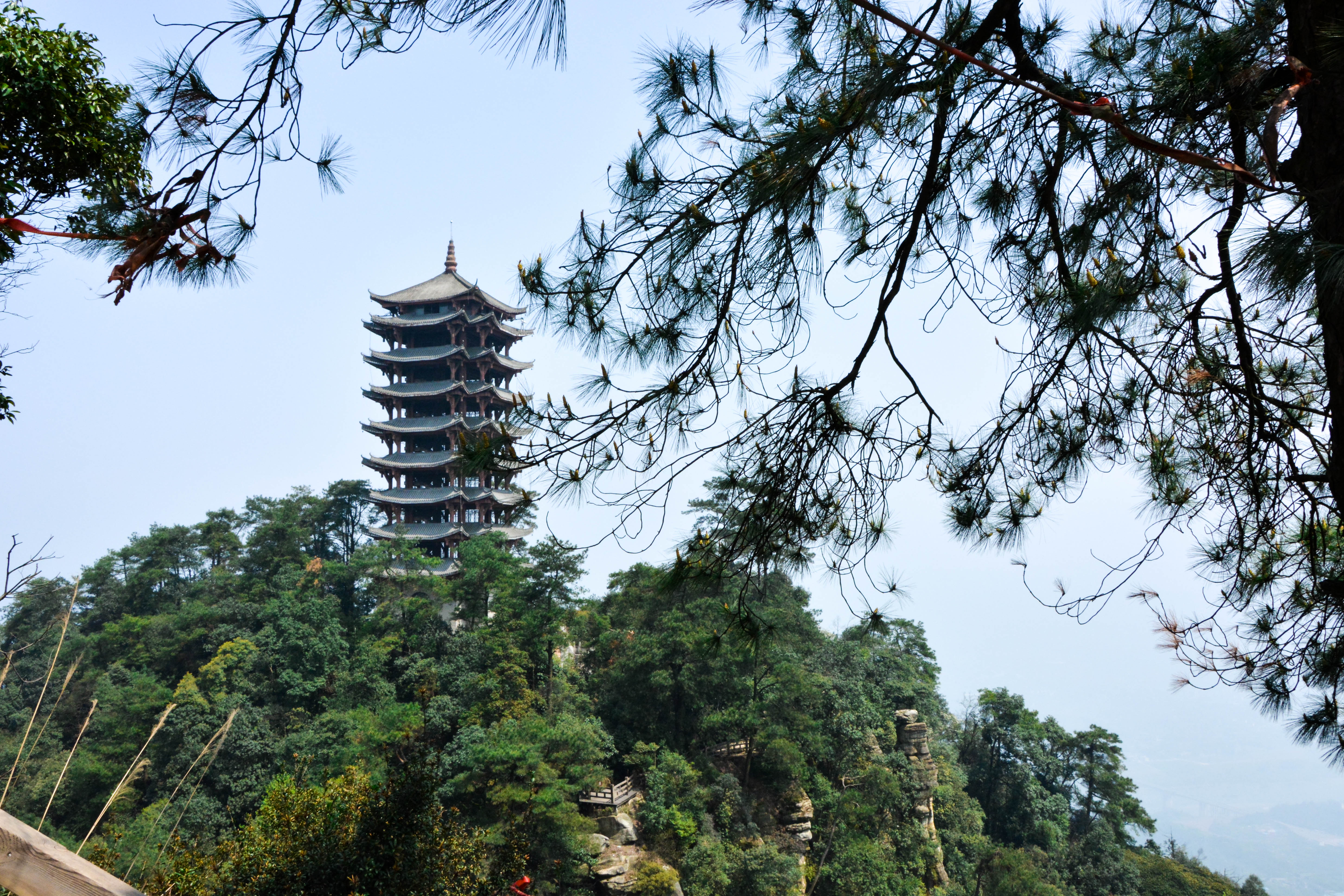 重庆著名的山图片