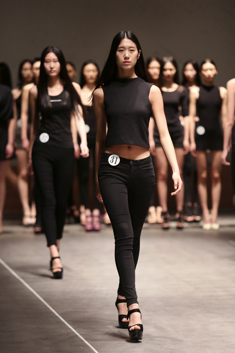 中国国际时装周模特大面试