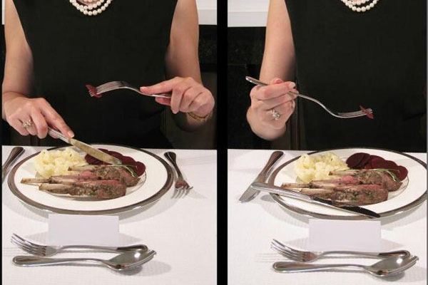 法式餐厅的用餐礼仪图片