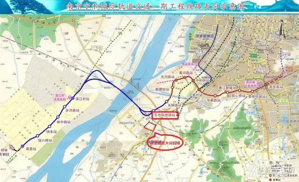 南京地铁16号线规划图图片