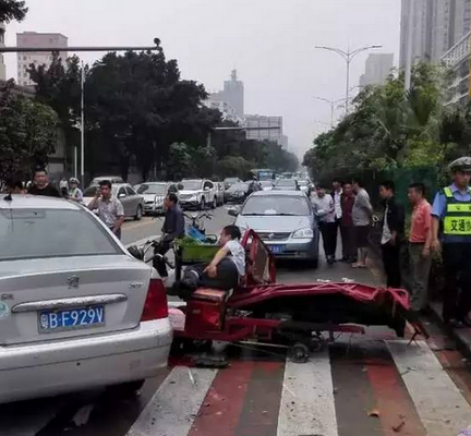 深圳龙华车祸最近图片