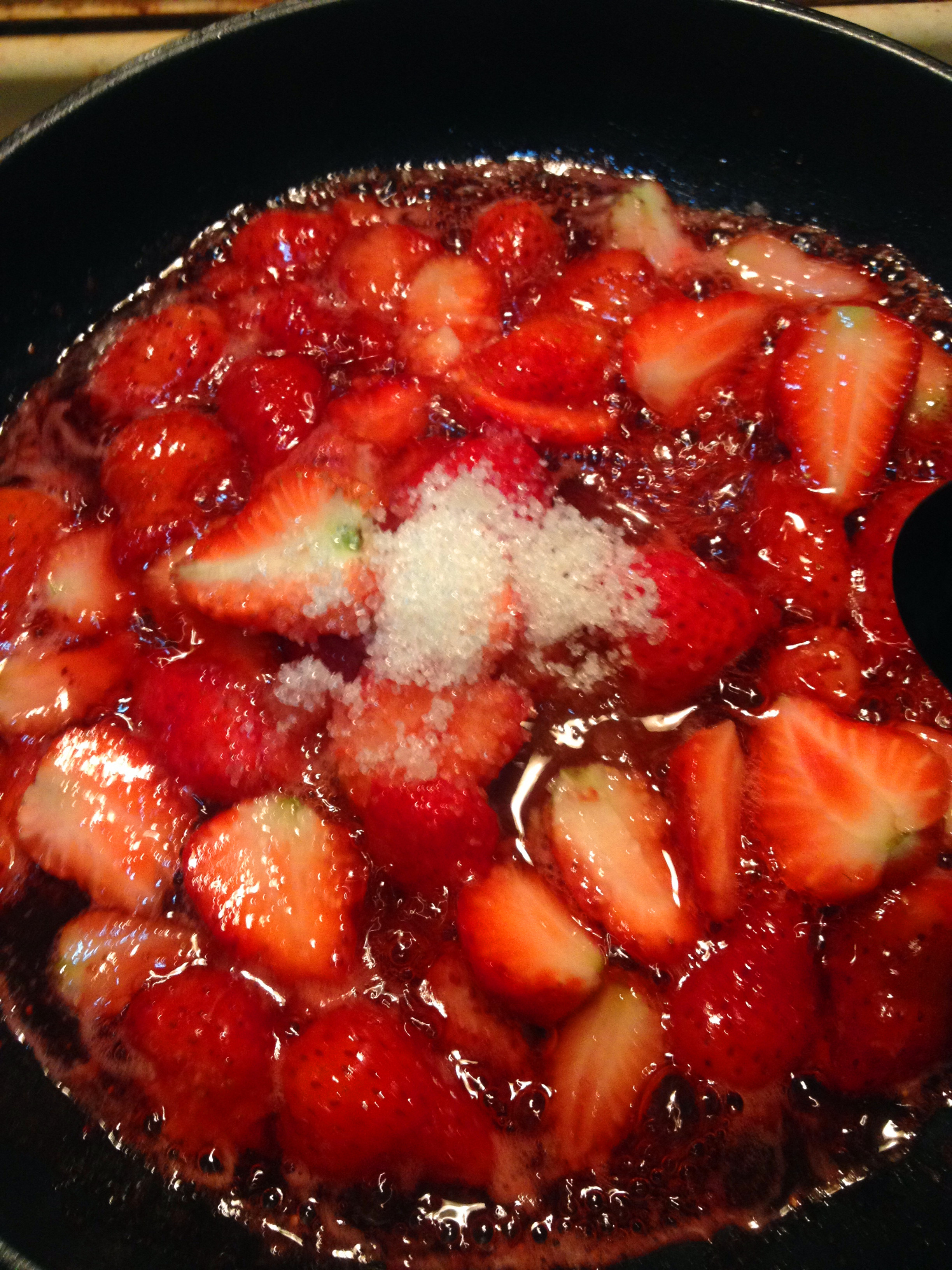 食色自制草莓酱