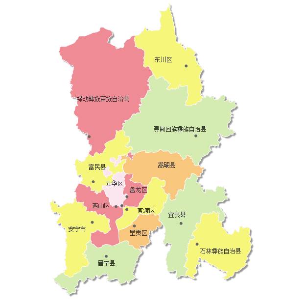 家庭成员 五华区,盘龙区,官渡区,西山区,呈贡区,东川区,安宁市,晋宁