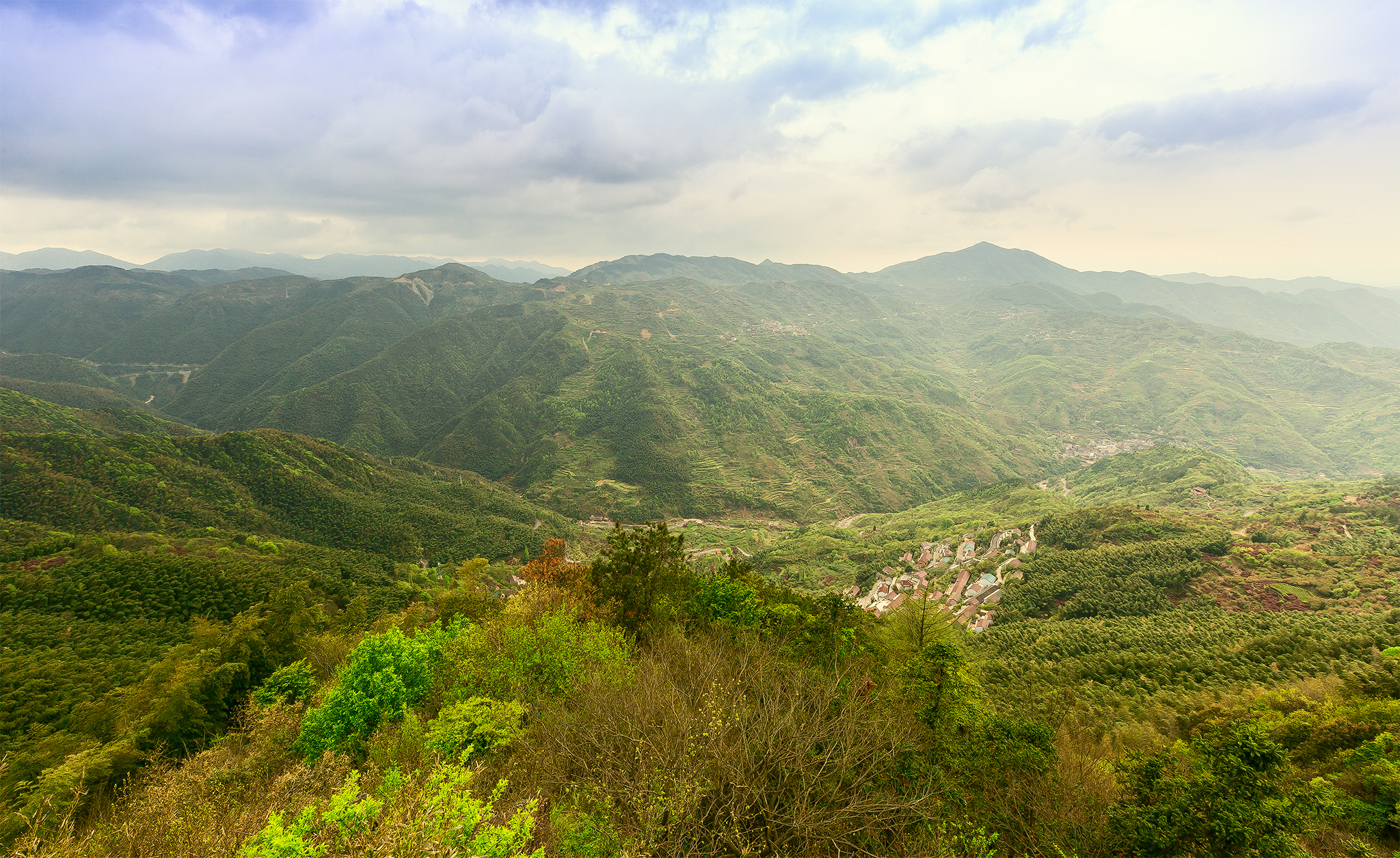 高铁余姚北站到四明山,四明山地质公园,余姚四明山赏樱,余姚四明山镇