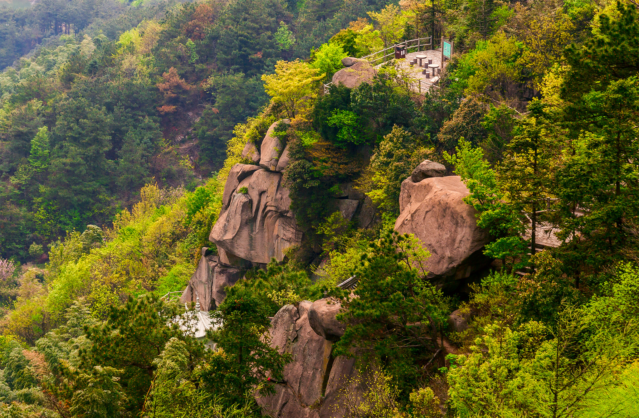 四明山地质公园,大山深处的仙境