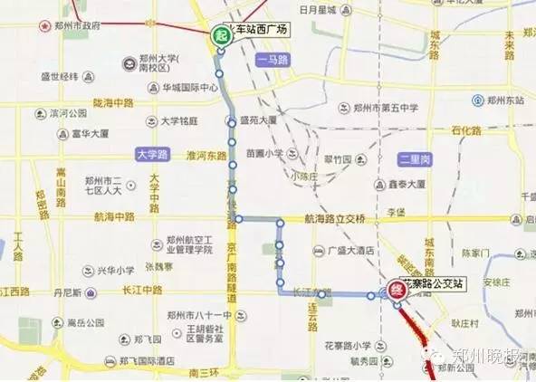 郑州公交b1路线路图图片