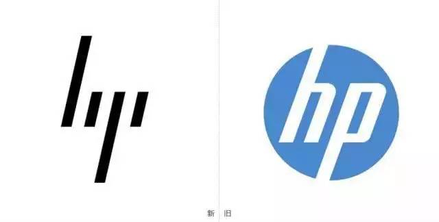 惠普两种logo区别图片