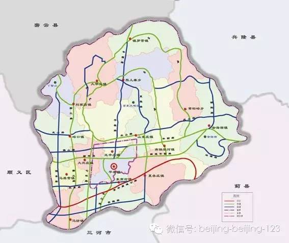 平谷新城具体位置图片