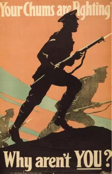 一战征兵海报图片