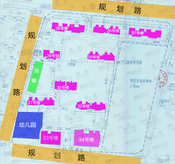 长安区贾里村规划图图片