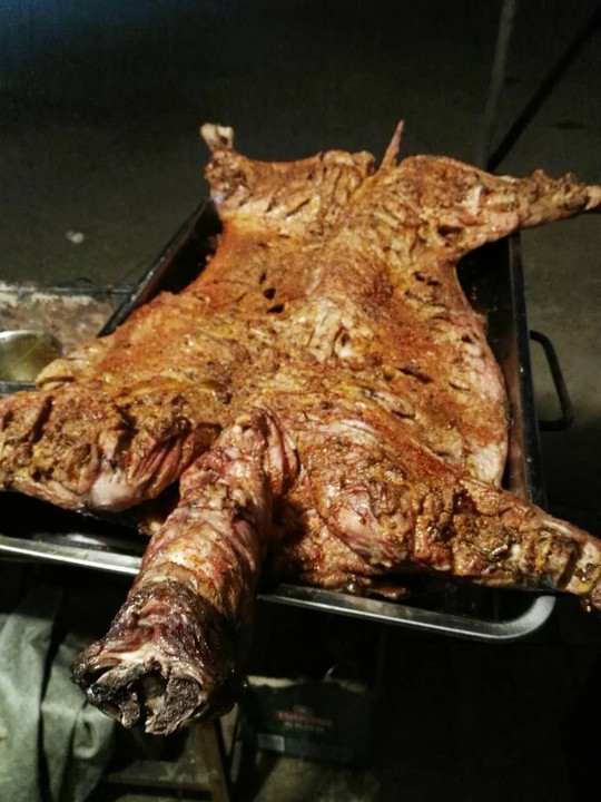 烤箱烤鸵鸟肉图片