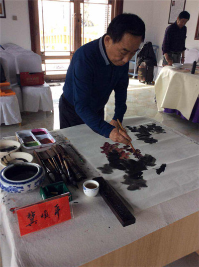 大连野生动植物协会携手五台山画院笔会在旅顺启动