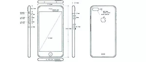 由日本雜誌《mac fan》曝光的 iphone 7 設計圖顯示了這款手機從整體