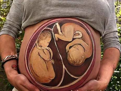 怀孕20周胎儿高清图图片