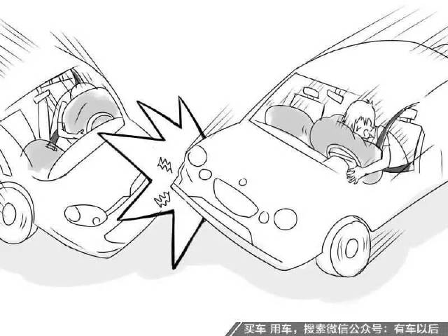 据国外的汽车事故调查表明,如果车内成员都系了安全带,在发生正面碰撞