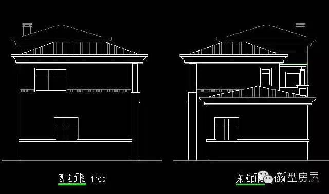 大堂屋,通透车库,对称造型,15万超有面儿的乡村