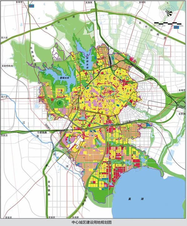 365网友解读国务院关于合肥市城市总体规划的批复