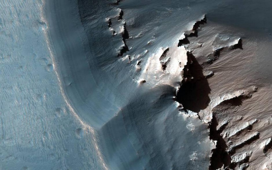 火星地貌真实图片