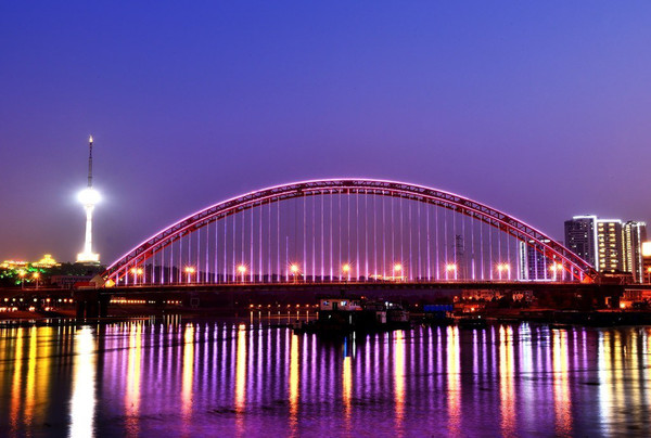 江汉三桥图片