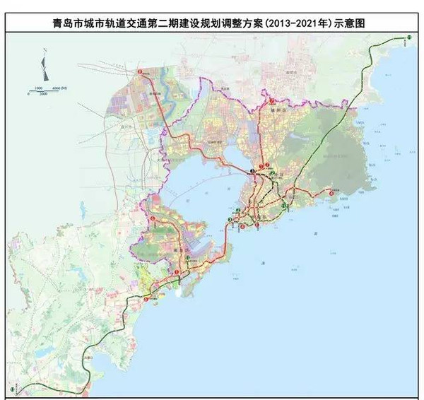 青岛地铁22号线规划图图片