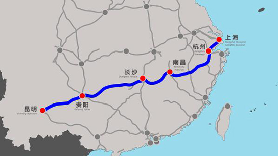 北京到长沙距离图片