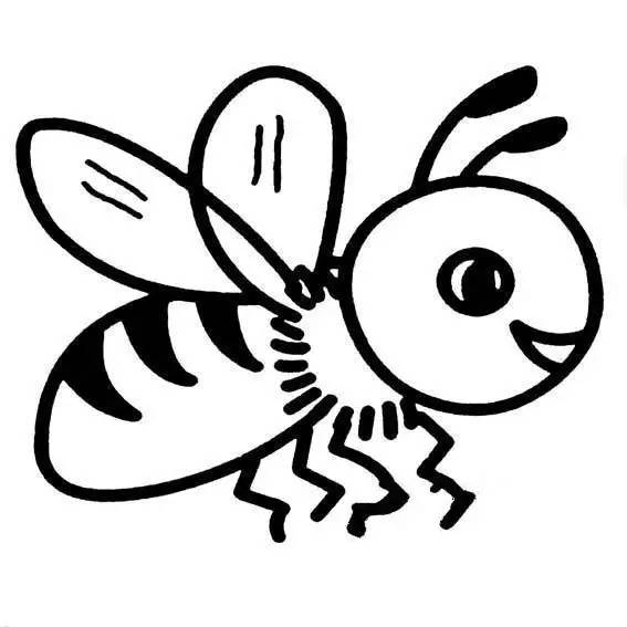 蜜蜂幼虫图片简笔画图片