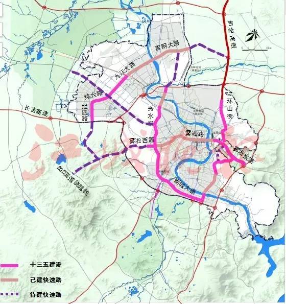 吉林市东山规划图片