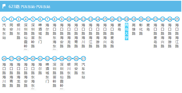 青岛367路公交车线路图图片
