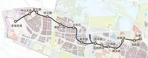 天津地铁z1线路图规划图片