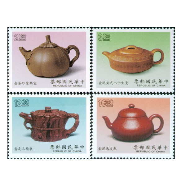 鉴赏】那些邮票上的“国宝”紫砂壶！-搜狐