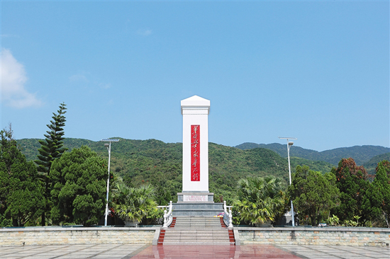 旅游 正文 海南省定安县母瑞山革命根据地纪念园属海南省青少年革命