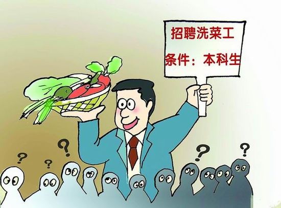 劳动力短缺漫画图片