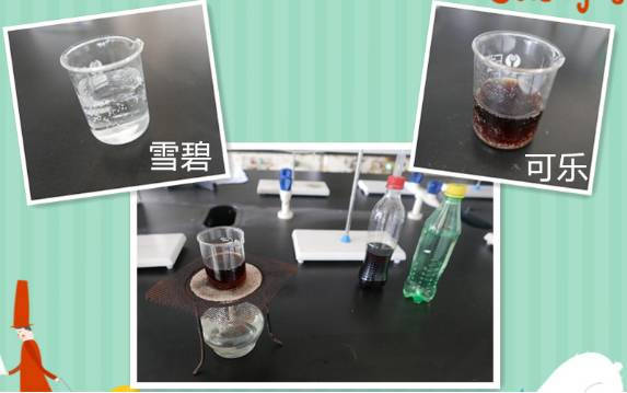 自制碳酸饮料化学实验图片