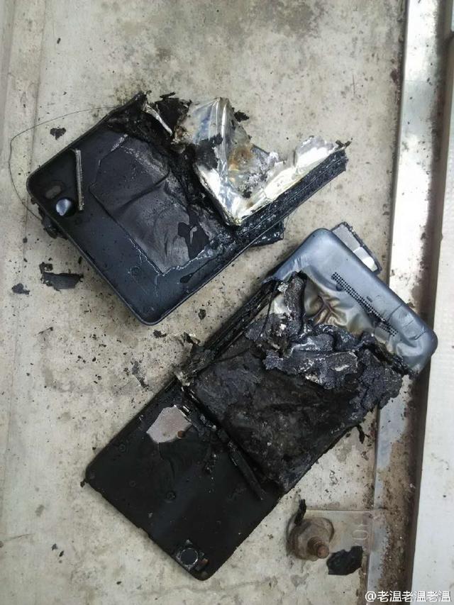 2·21小米手机爆炸事故图片