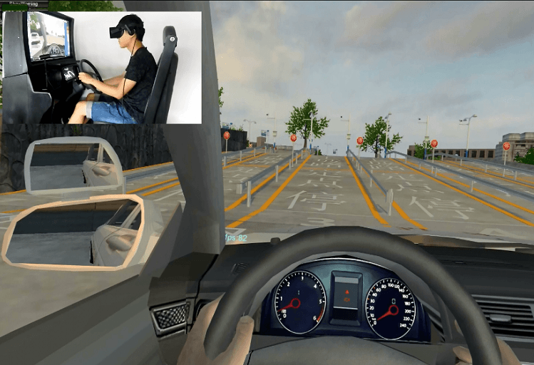 三维模拟器开车图图片