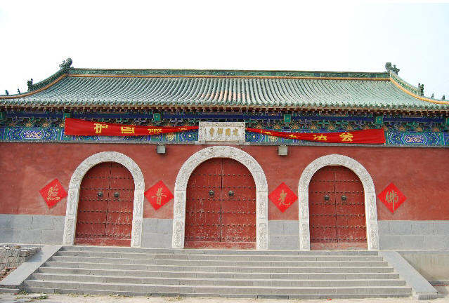 河南省七大佛寺之一新鄉定國禪寺