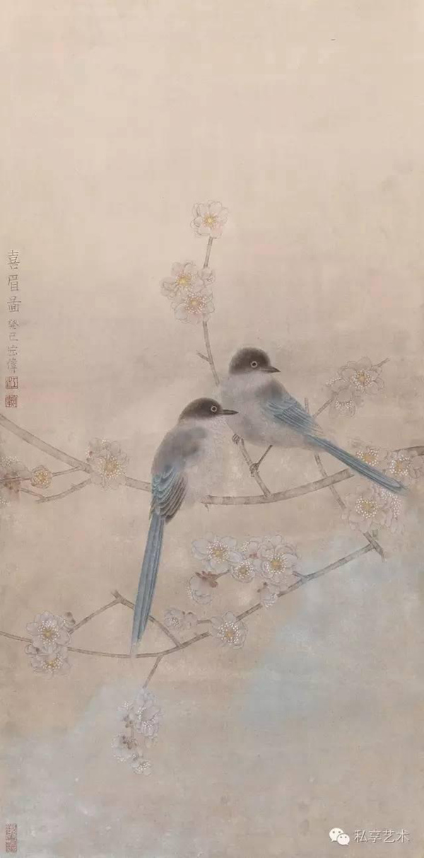 江宏伟花鸟画作品赏析图片